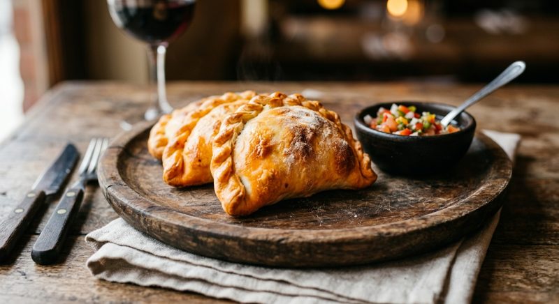 Empanadas de carne generadas con IA